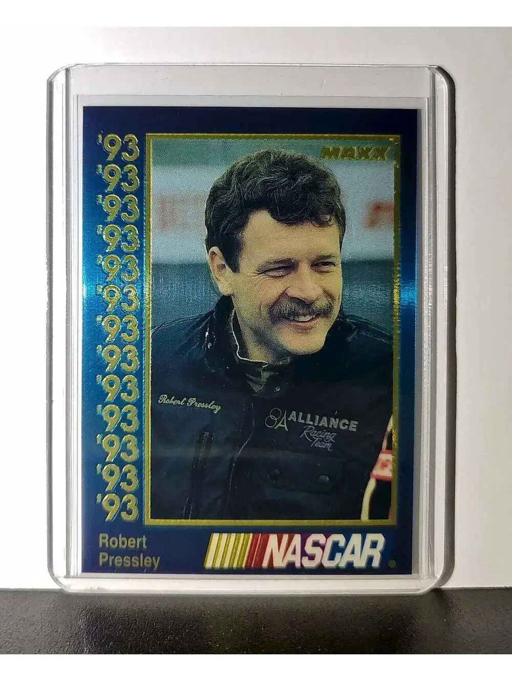 Robert Pressley 1993 Maxx Premier Plus Racing #59 NASCAR Card Alliance Racing